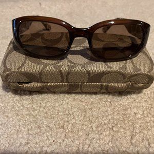 Women's Coach Polarized sunglasses